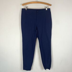 Banana Republic Pants Mens 34 Navy E Waist Relaxed Athletic Tapered Fit Stretch